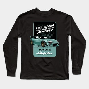 Supra JZA80 MK4 Car Long Sleeve T-Shirt